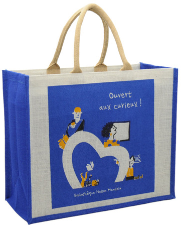 Sales of Jute media library  bag